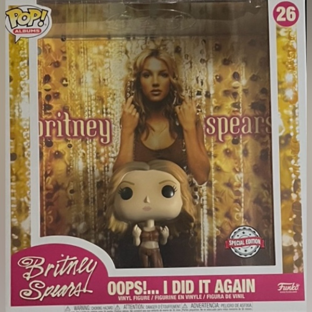 Funko Pop! Albums: Britney Spears - Oops!... I Did It Again